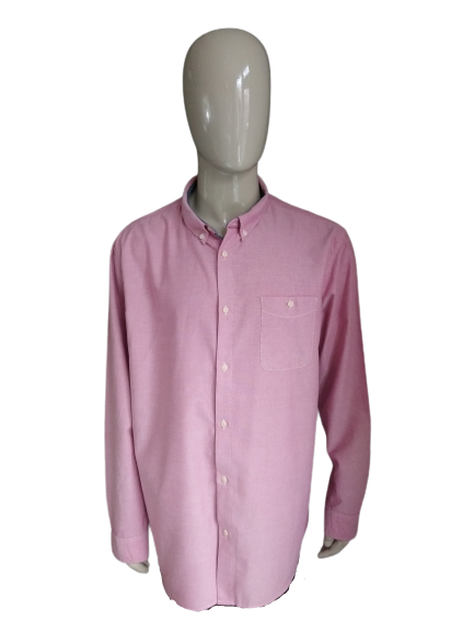 George Shirt. Rosa gefärbt. Größe XXXL / 3XL