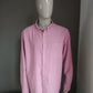 George overhemd. Roze gekleurd. Maat XXXL /3XL