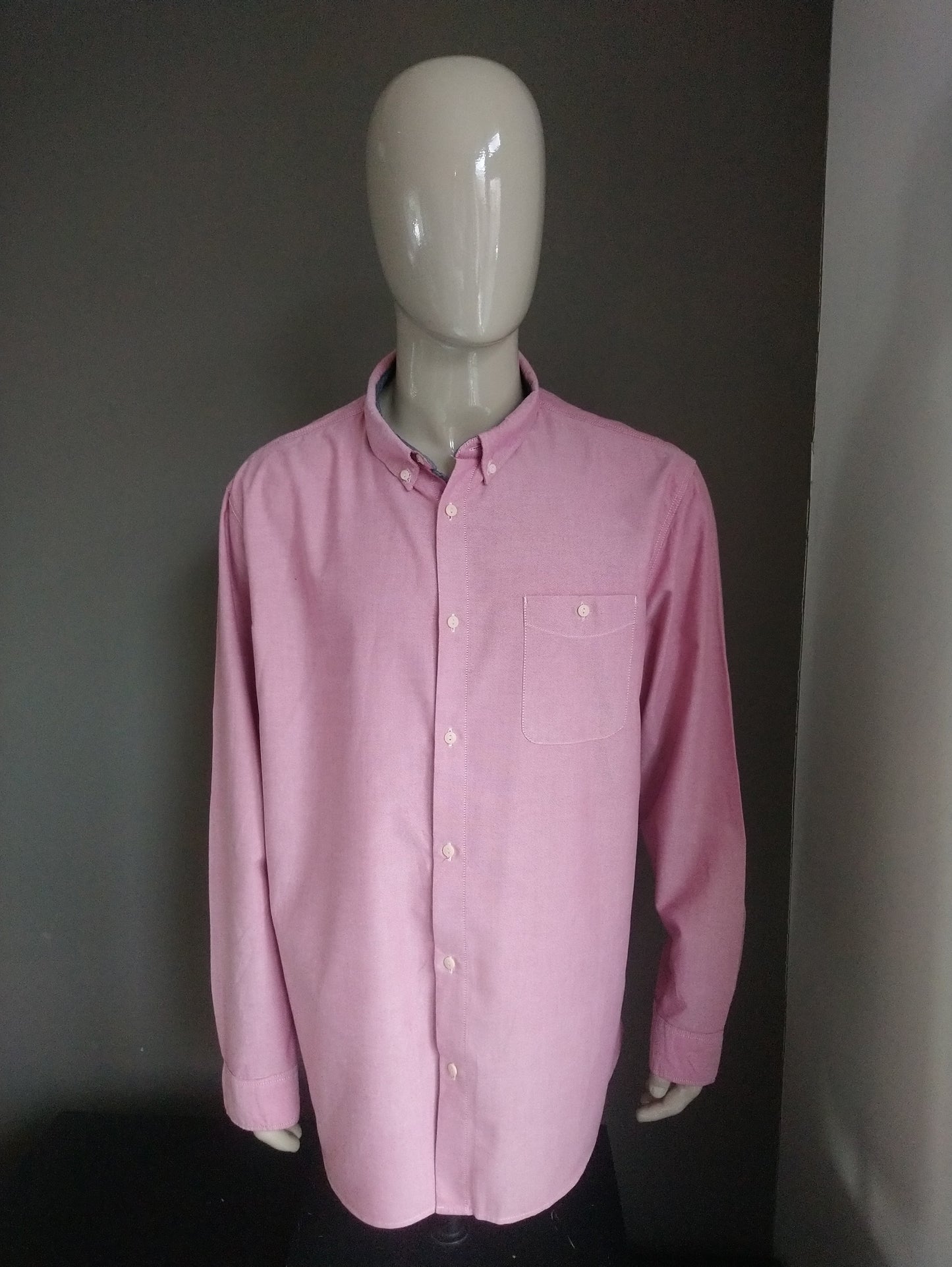Camisa de George. Color rosa. Tamaño XXXL / 3XL