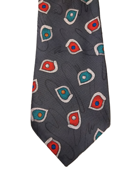Vintage Michaelis Polyester tie. Nice vintage motif.
