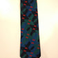 Zijde stropdas gemaakt voor Organon.  Groen zwart motief.
