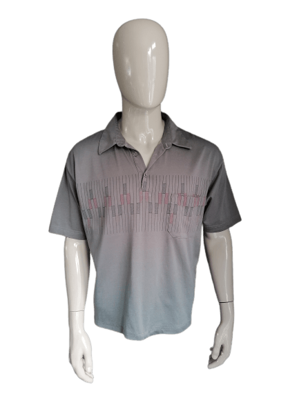 Catamaran polo. Grijs gekleurd. Maat XL - EcoGents