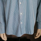 Adam Friday overhemd. Groen Wit gestreept. Maat 43 / XL - EcoGents