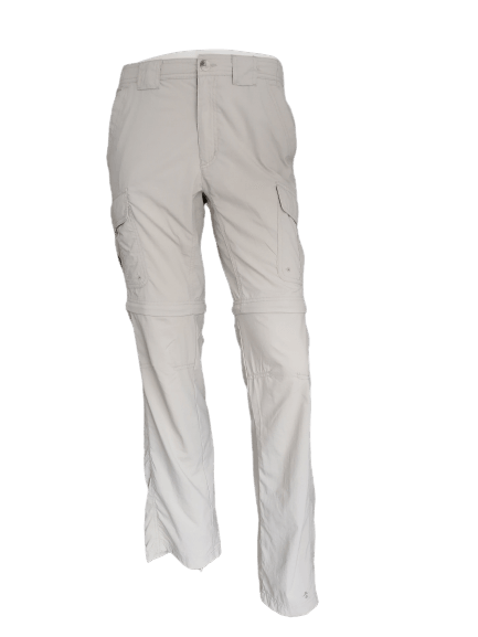 Colombia afritsbare broek. Beige gekleurd. Maat 46 / S Lengte 34. - EcoGents