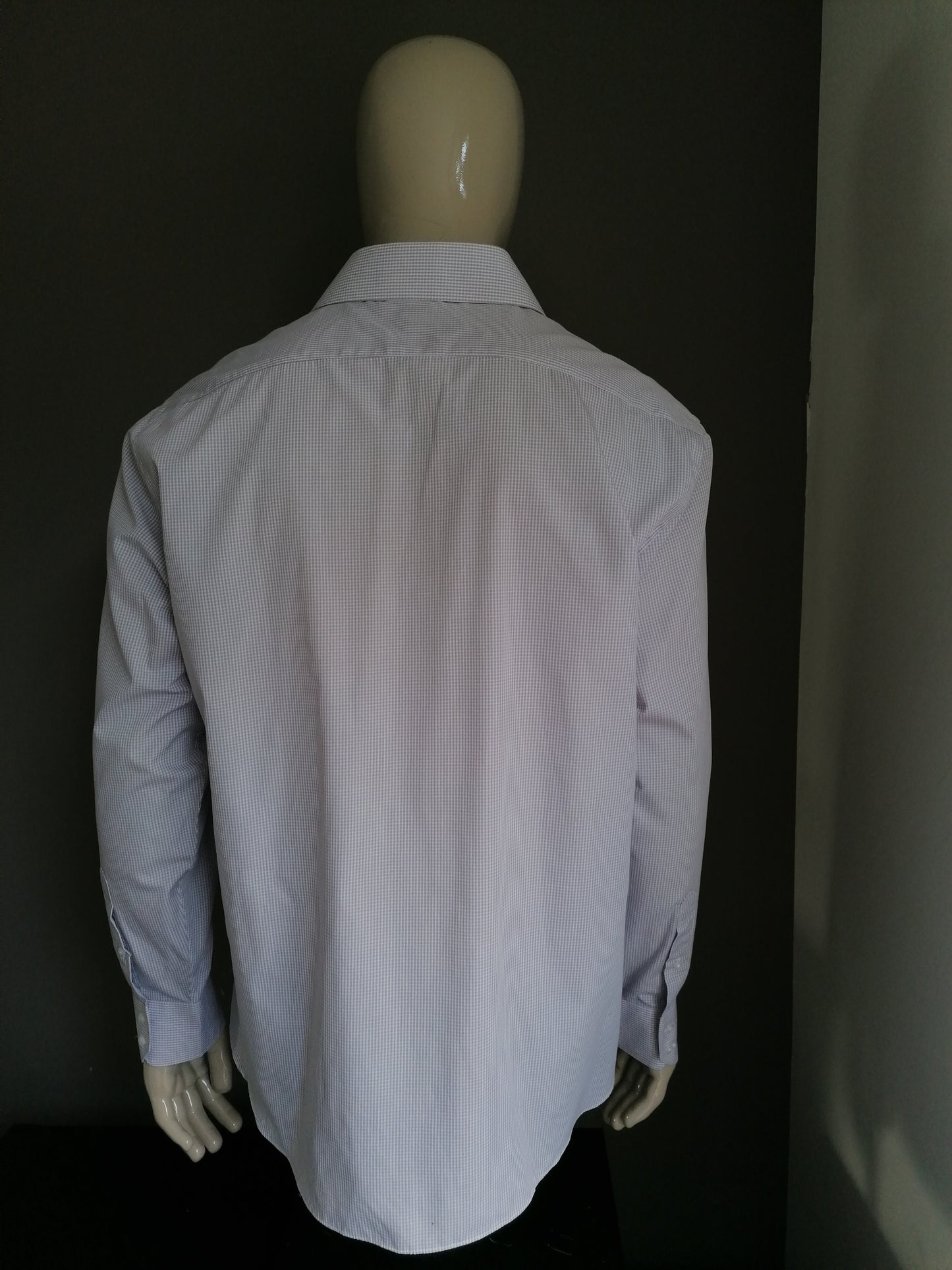 Taylor & Wright Shirt. Motivo blanco gris. Tamaño XL / XXL. Ajuste regular. Cae grandes