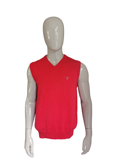 GANT Baumwoll-Spencer – rot – Größe L