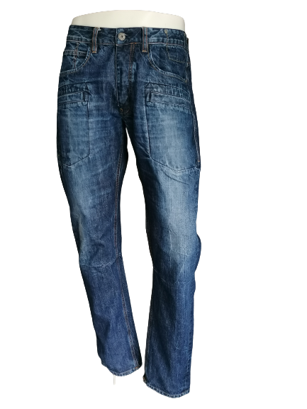 SilverCreek jeans. Donker Blauw gekleurd. Maat W38 - L34. type Carpenter