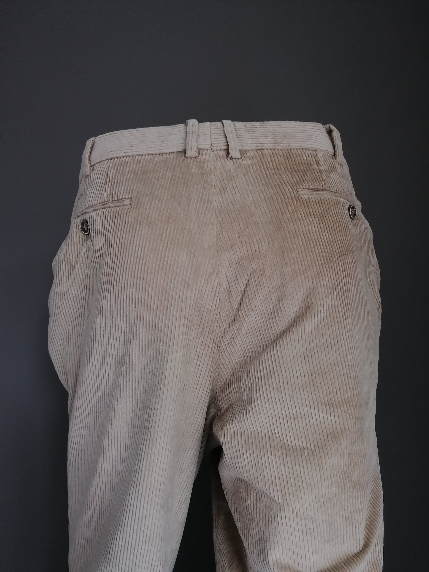 Pantalon nerveux hiltl / pantalon. Couleur brun clair. Taille 54 / L