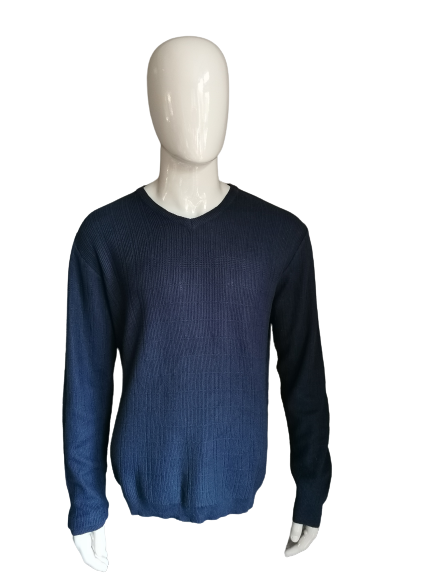 Geoffrey Beene Trui. Donkerblauw. Maat M / L