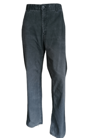 Authentic Stretch Pantalon. Zwart gekleurd. Maat 58 / XL - EcoGents