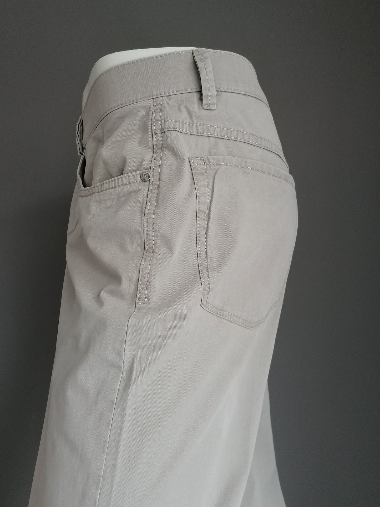 HILTL Pantalon. Beige colored. Type ZE500. Size 52 / L