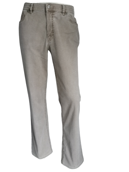 Hiltl-Hose. Hellbraunes Motiv. Größe 54 / L. Typ ZE500. Strecken.