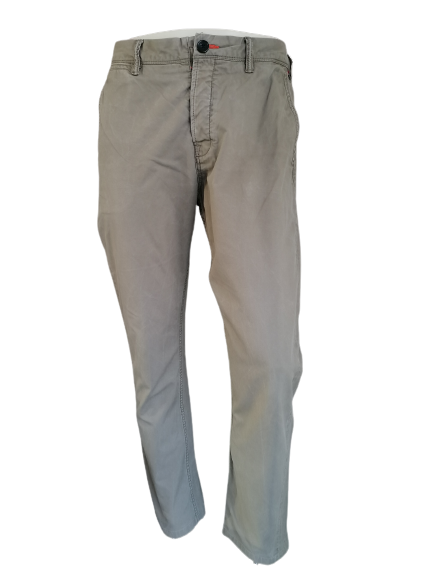 Superdry pantalon / chino. Beige coloré. Maat 56 / XL. Type de recrue Chino.