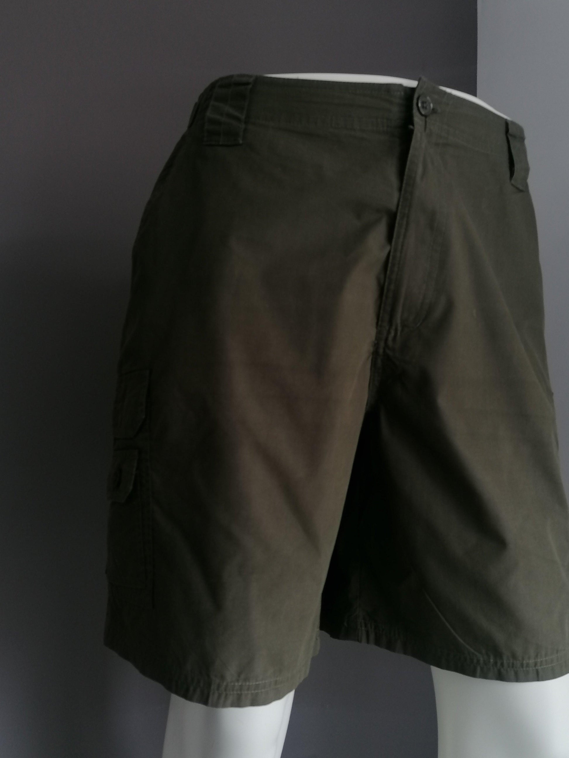 Bradman korte broek. Donker Groen gekleurd. Maat XXL / 2XL - EcoGents