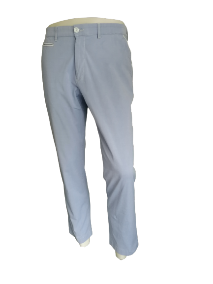 B Scelta: pantaloni Gardeur. Colorato azzurro. Dimensione 52 / L. Tipo Bernd-1. Fit moderno. individuare
