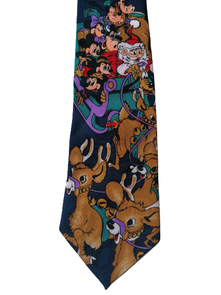 Disney X-Mas Polyester Krawatte.