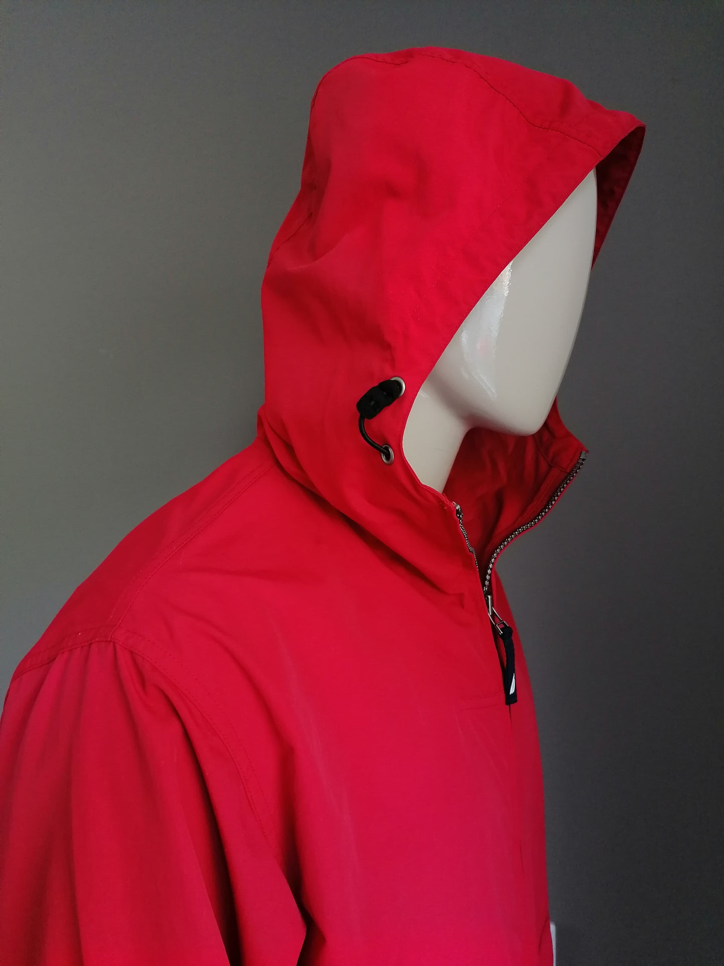 Vintage Nylon Nautica Boy Scout Summer Jack/Jacket. Colored red. Size M / L.