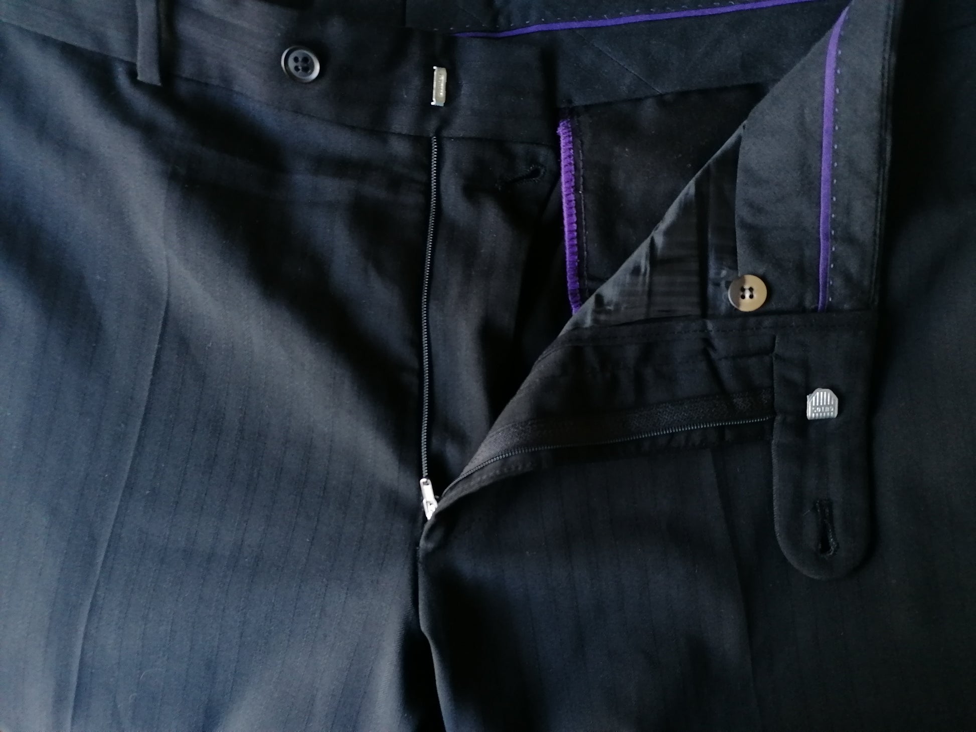 Peter van Holland 3-piece wool Black Size 56 - Main Image