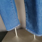 Levi's 751 jeans. Blauw gekleurd. Maat W38 - L30. Stretch