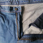 Paul & Shark jeans. Blauw gekleurd. Maat 58 / XL. Stretch. netjes ingekort.