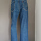 Levi's 751 jeans. Donker Blauw gekleurd. Maat W38 - L30.