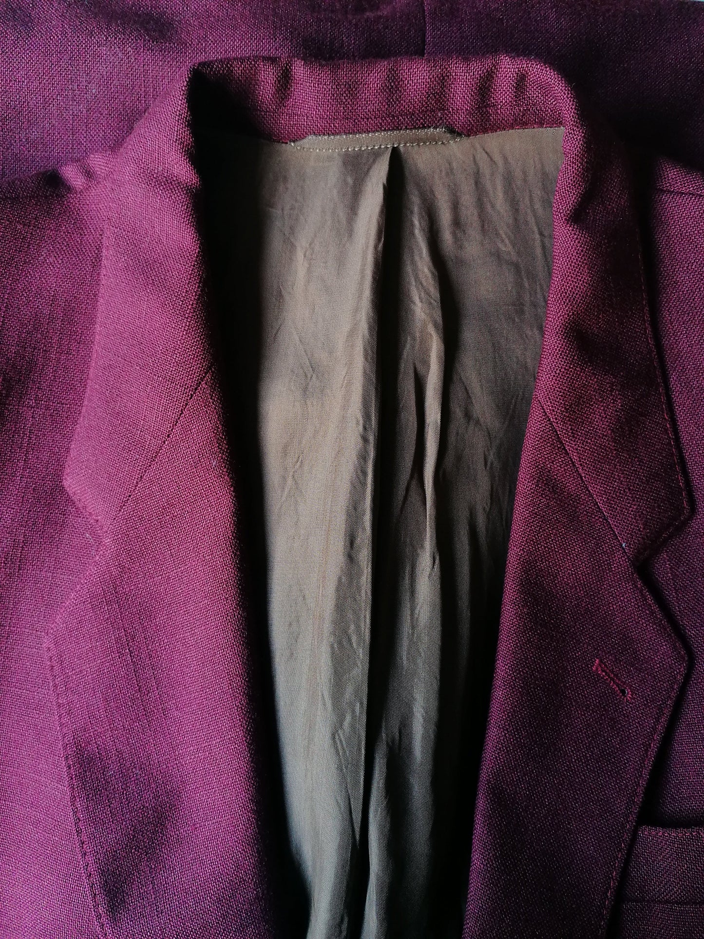 Guiseppe Marlone Jacket. Red oscuro / Burdeos de color. Tamaño 52 / L.