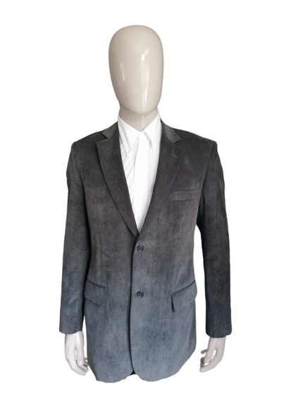 B choice: Authentic jacket. Dark gray motif. Size 50 / M. Small hole sleeve.