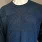 Vintage Lacoste trui. Donker Blauw motief. Maat XXL/ 2XL.