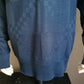 Vintage Lacoste trui. Donker Blauw motief. Maat XXL/ 2XL.