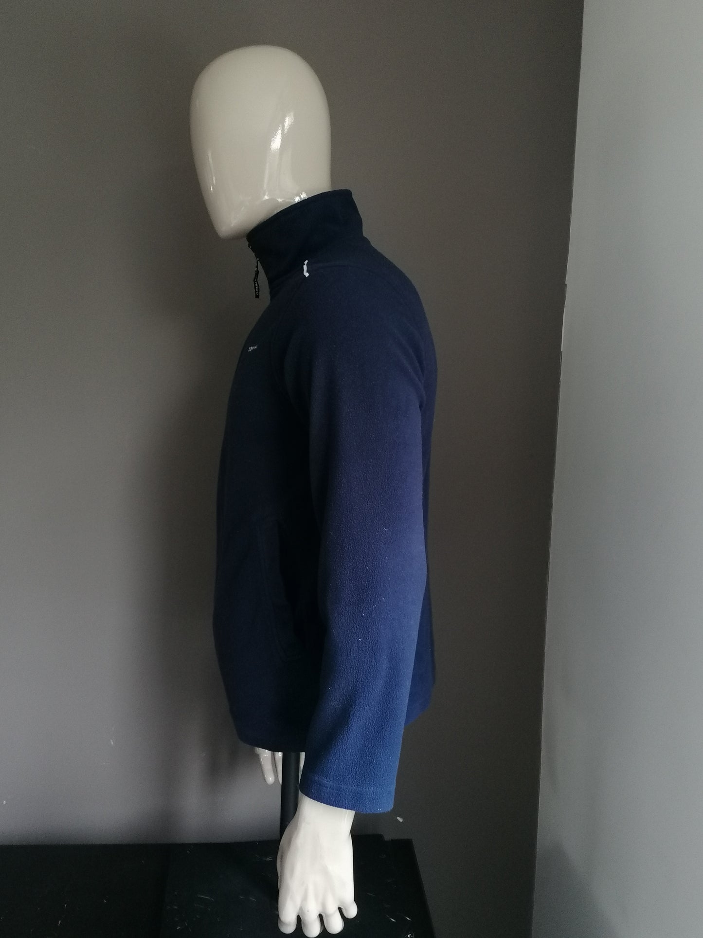 Donnay Fleece Vest. Dark blue learned. Size S.