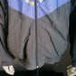 Vintage Flagship 80's-90's trainingsjack. Paars Blauw Geel Grijs gekleurd. Maat XL / XXL-2XL.