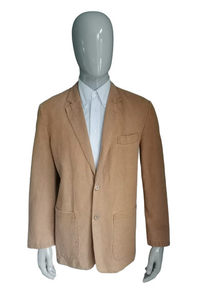 Camel Active Jacket. Camel / Brown motif. Size 50 / M. Fits large! Cotton / Linen.