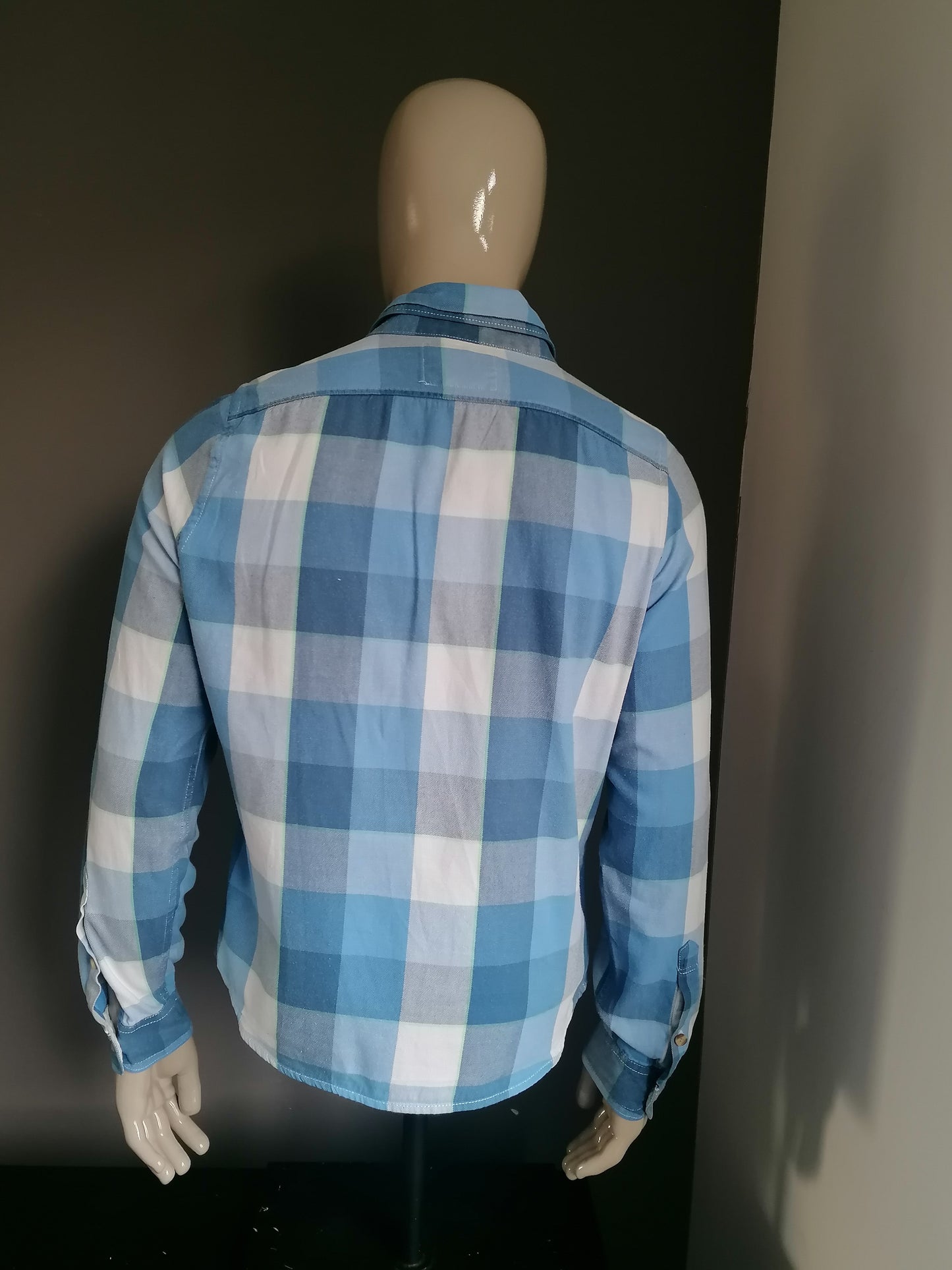 Abercrombie & Fitch flannel shirt. Block blocked. Size L. Type Muscle.