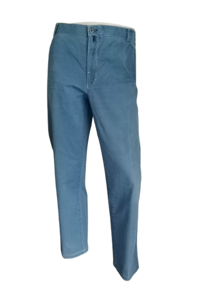 Pantaloni / pantaloni COM4. I jeans guardano. Colorato blu. Dimensione 29 (58 / XL)