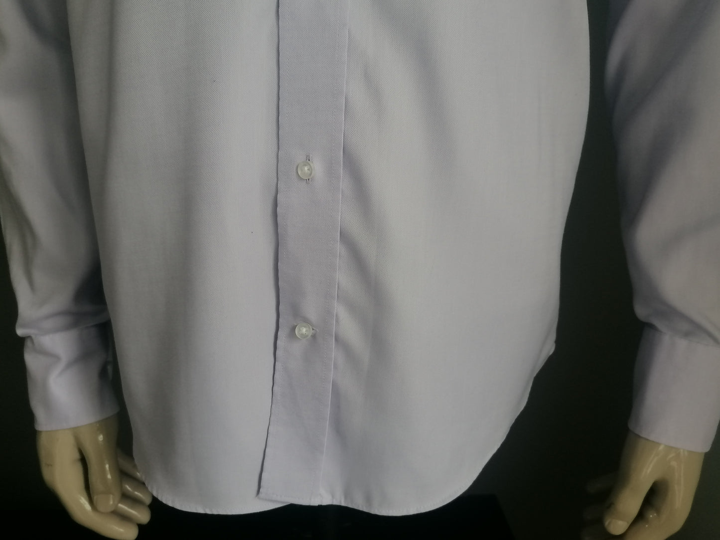 McGregor Distinction Shirt. Lila / viola chiaro colorato. Taglia 39 / M.