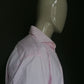 Circle of Gentlemen overhemd. Roze Wit gestreept. Maat 43 / XL. Dressed.