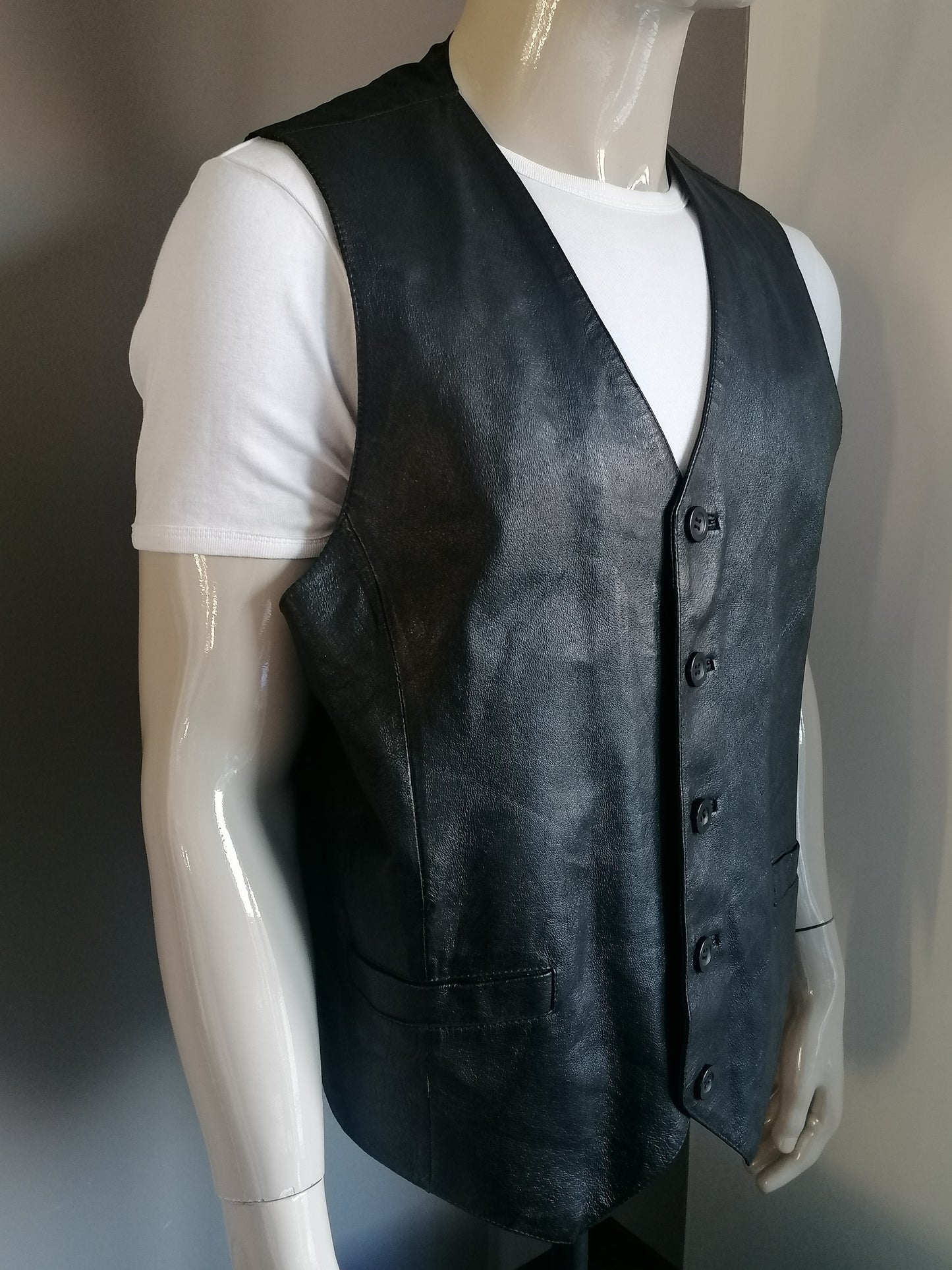 C&A Pork Learning waistcoat. Black colored. Size XL. #307