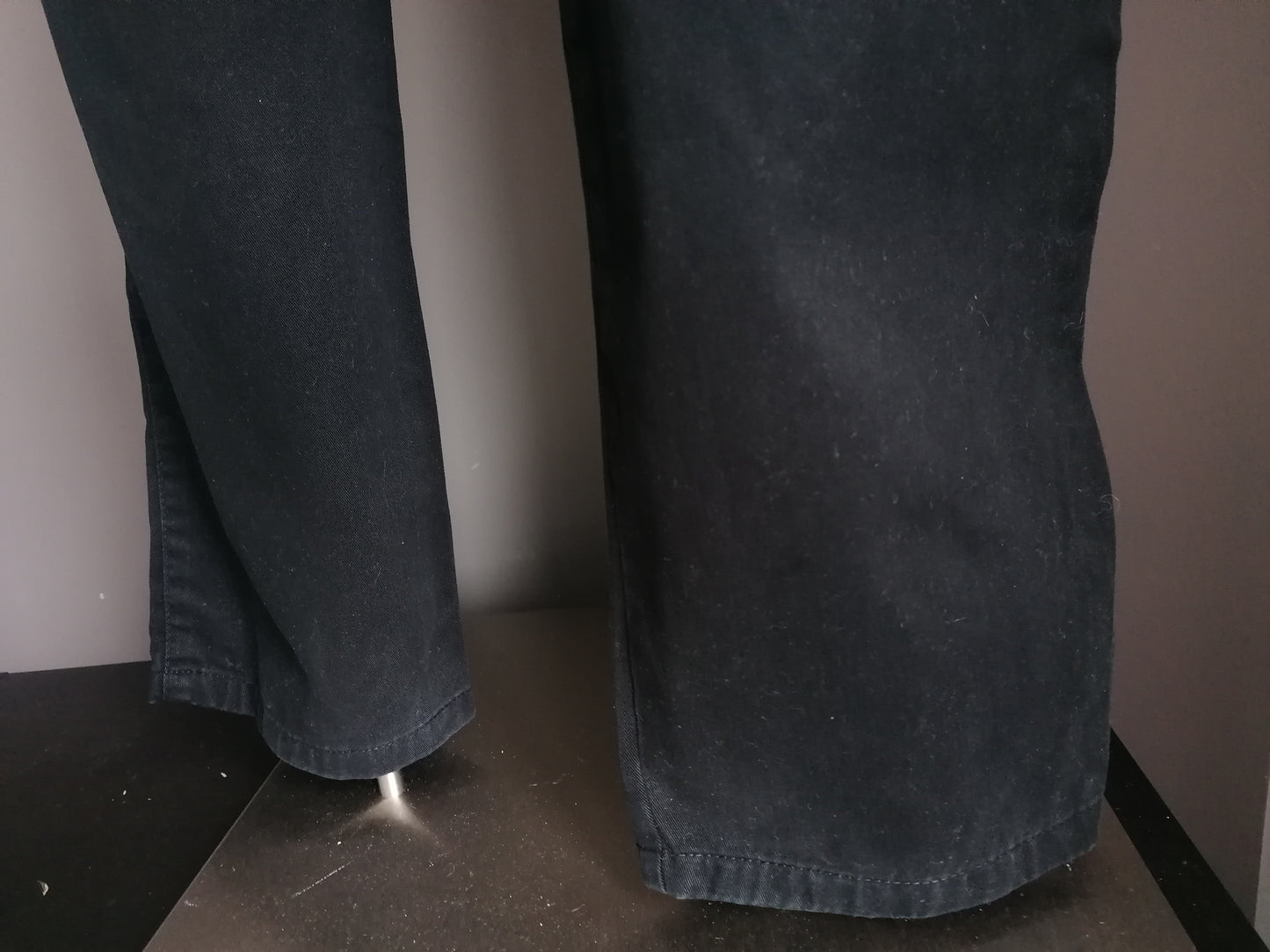 Maverick jeans. Zwart gekleurd. Maat W36 - L32. Hoge taille!!