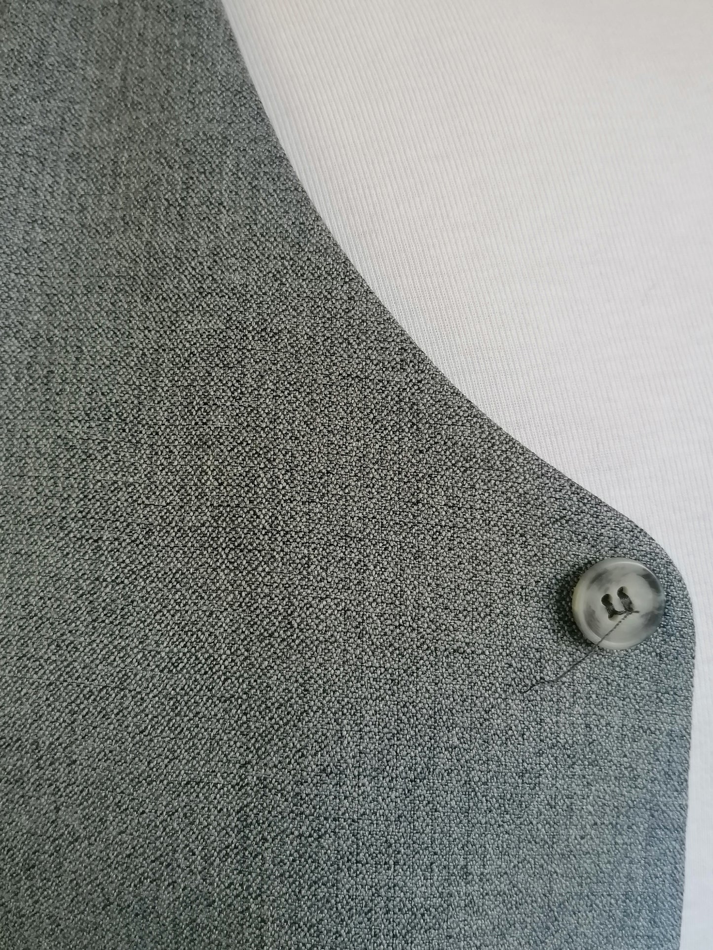Waistcoat. Gray motif. Size S. #333